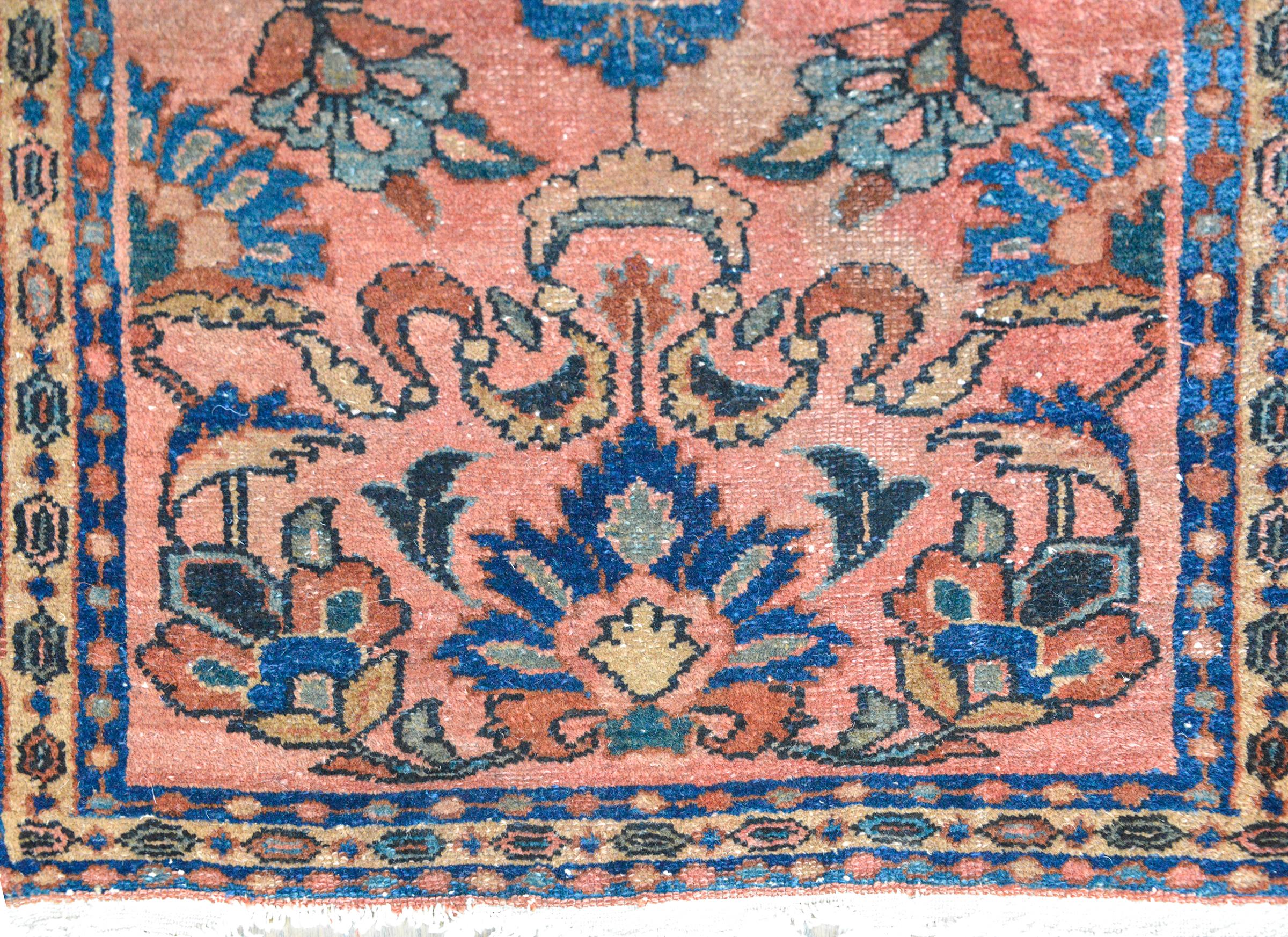 Persischer Lilihan-Teppich des frühen 20. Jahrhunderts (Sarouk Farahan) im Angebot