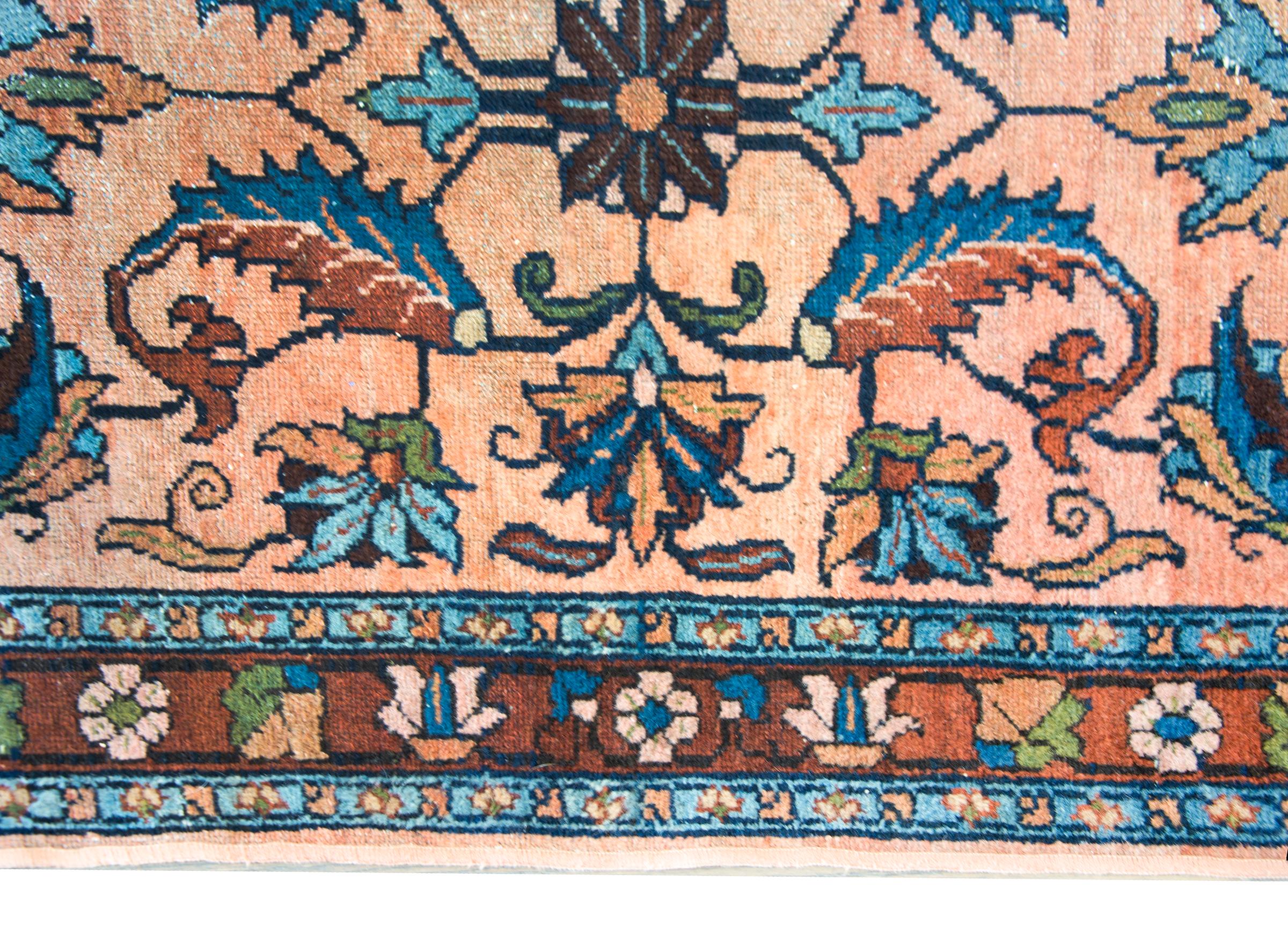 Persischer Lilihan-Teppich aus dem frühen 20. (Handgeknüpft) im Angebot