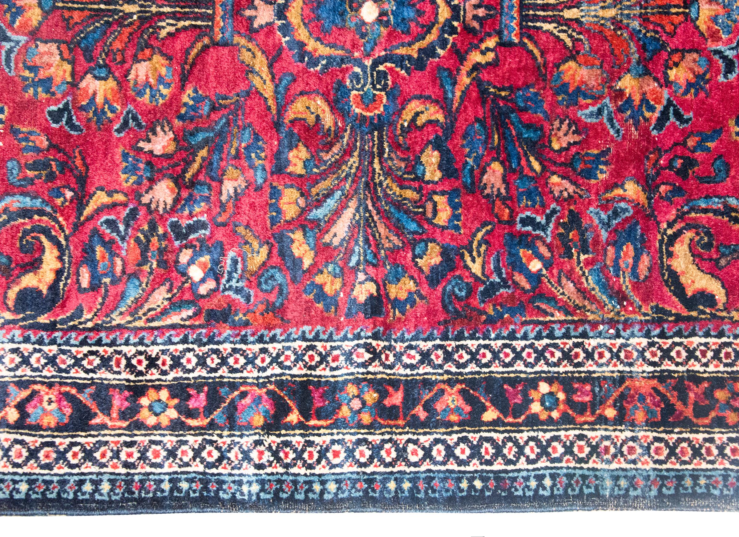 Perse Tapis persan Lilihan du début du 20e siècle en vente