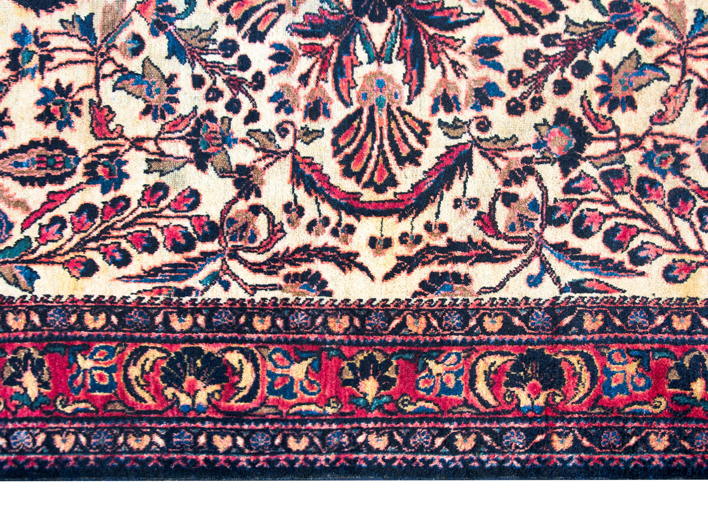Persischer Lilihan-Teppich aus dem frühen 20. (Mitte des 20. Jahrhunderts) im Angebot