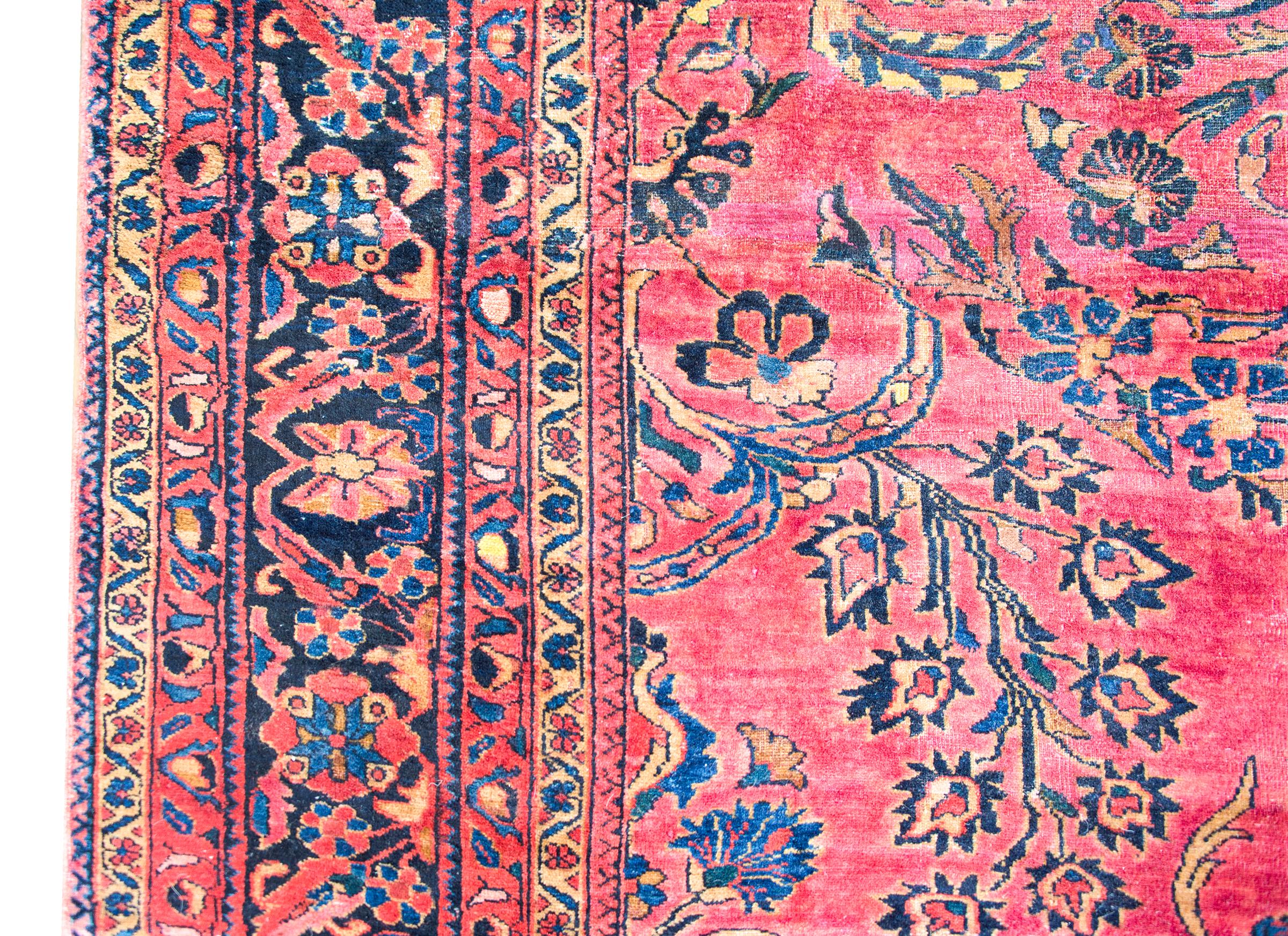 Mid-20th Century Early 20th Century Persian Lilihan Rug For Sale