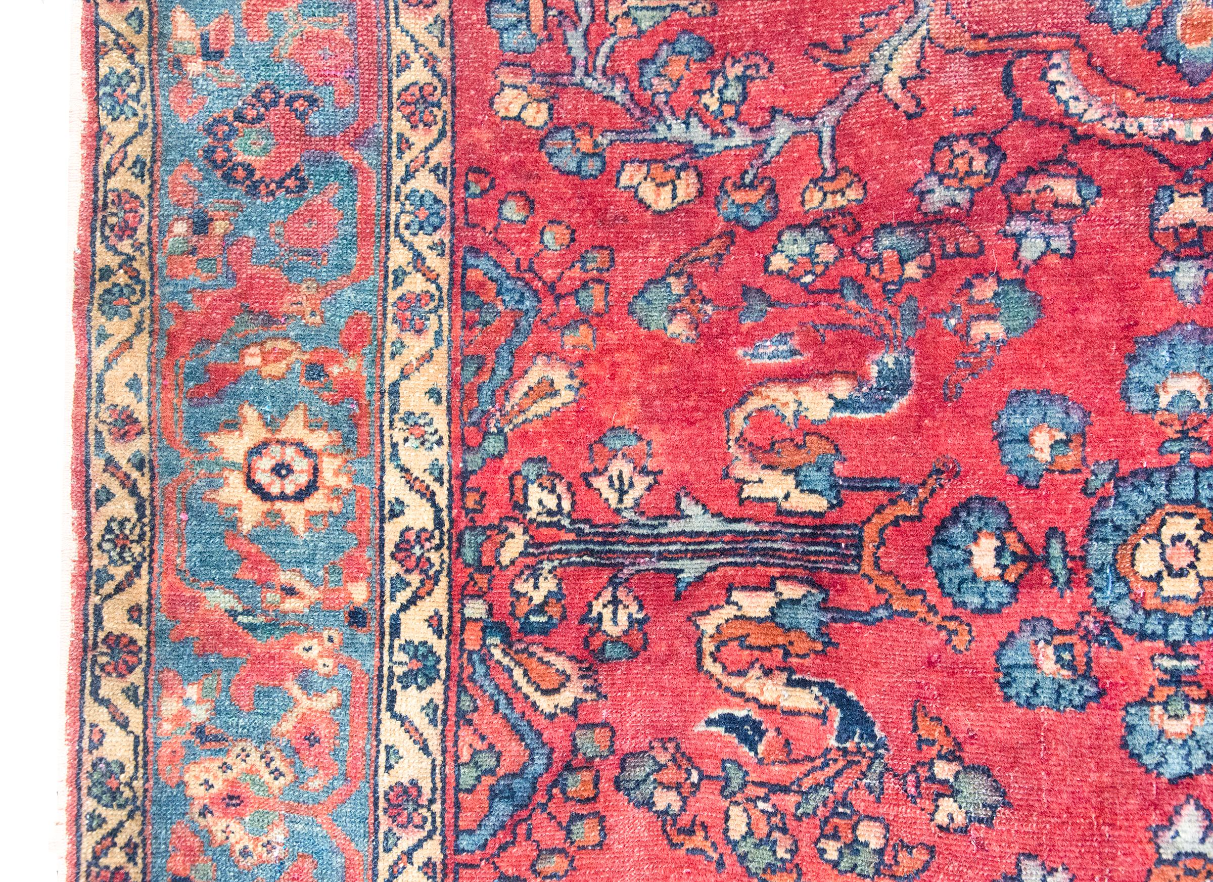 Mid-20th Century Early 20th Century Persian Lilihan Rug For Sale