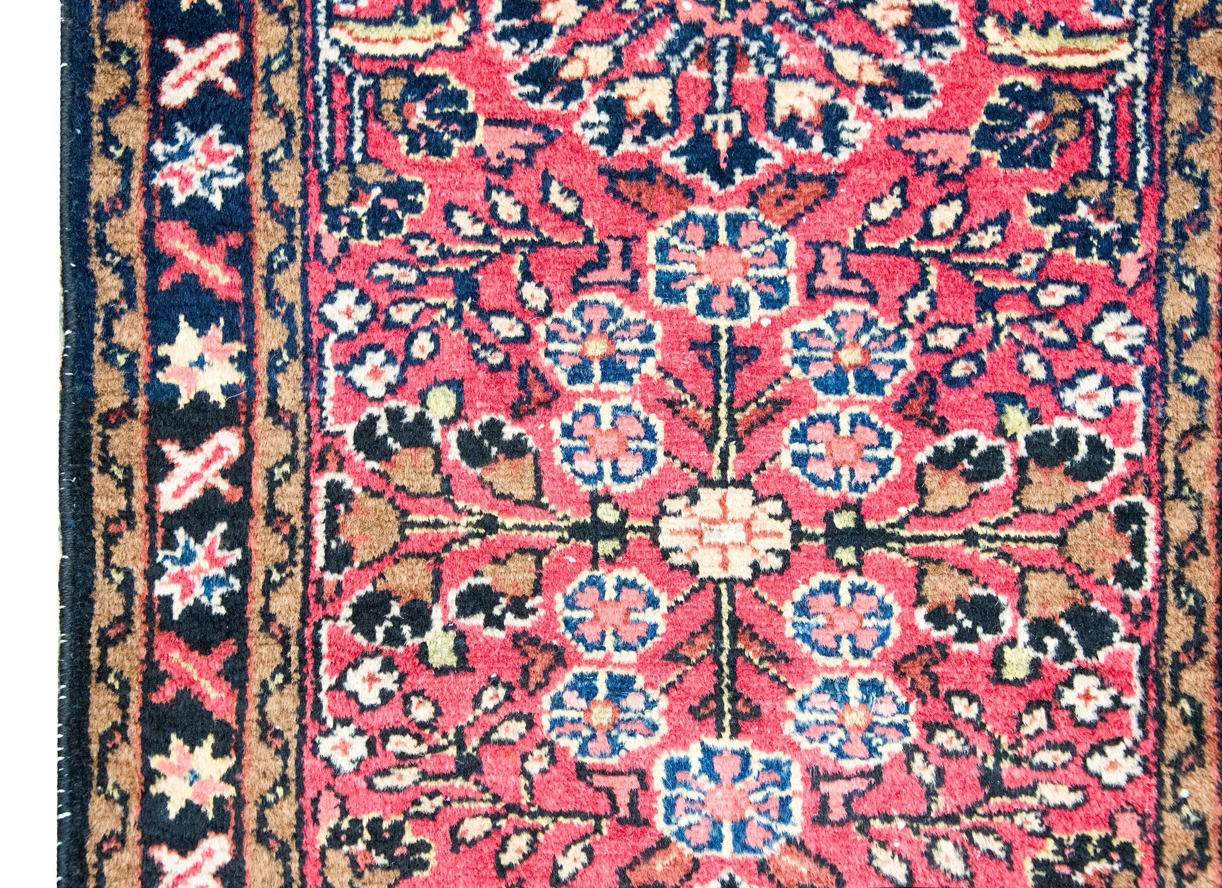 Mid-20th Century Early 20th Century Persian Lilihan Rug For Sale