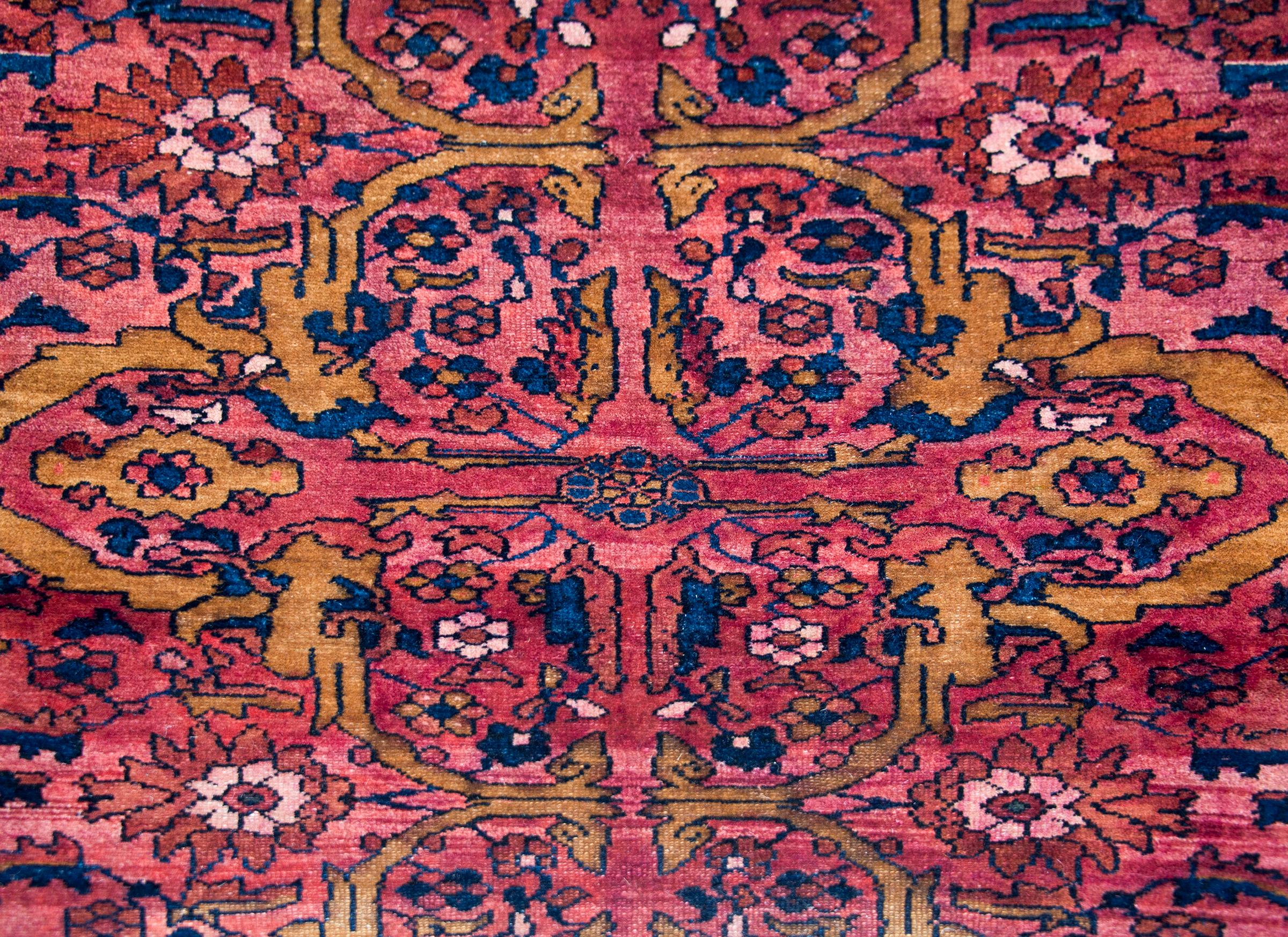 Early 20th Century Persian Lilihan Rug For Sale 2