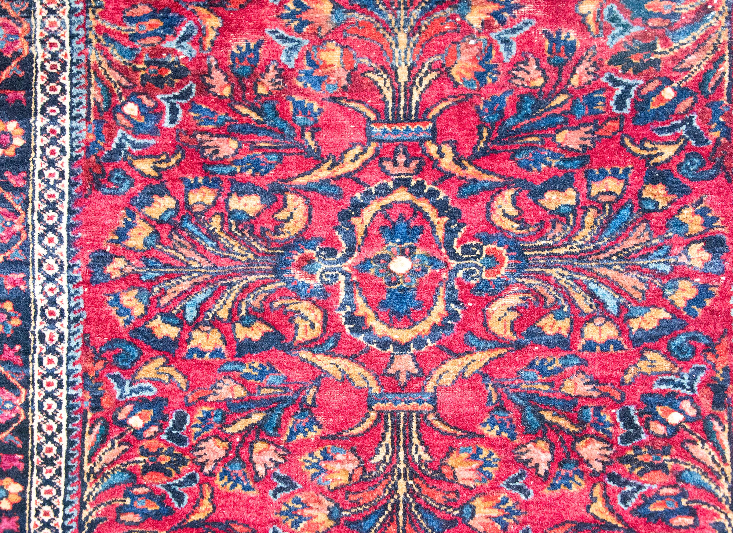 Tapis persan Lilihan du début du 20e siècle en vente 1