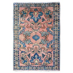 Antique Early 20th Century Persian Lilihan Rug