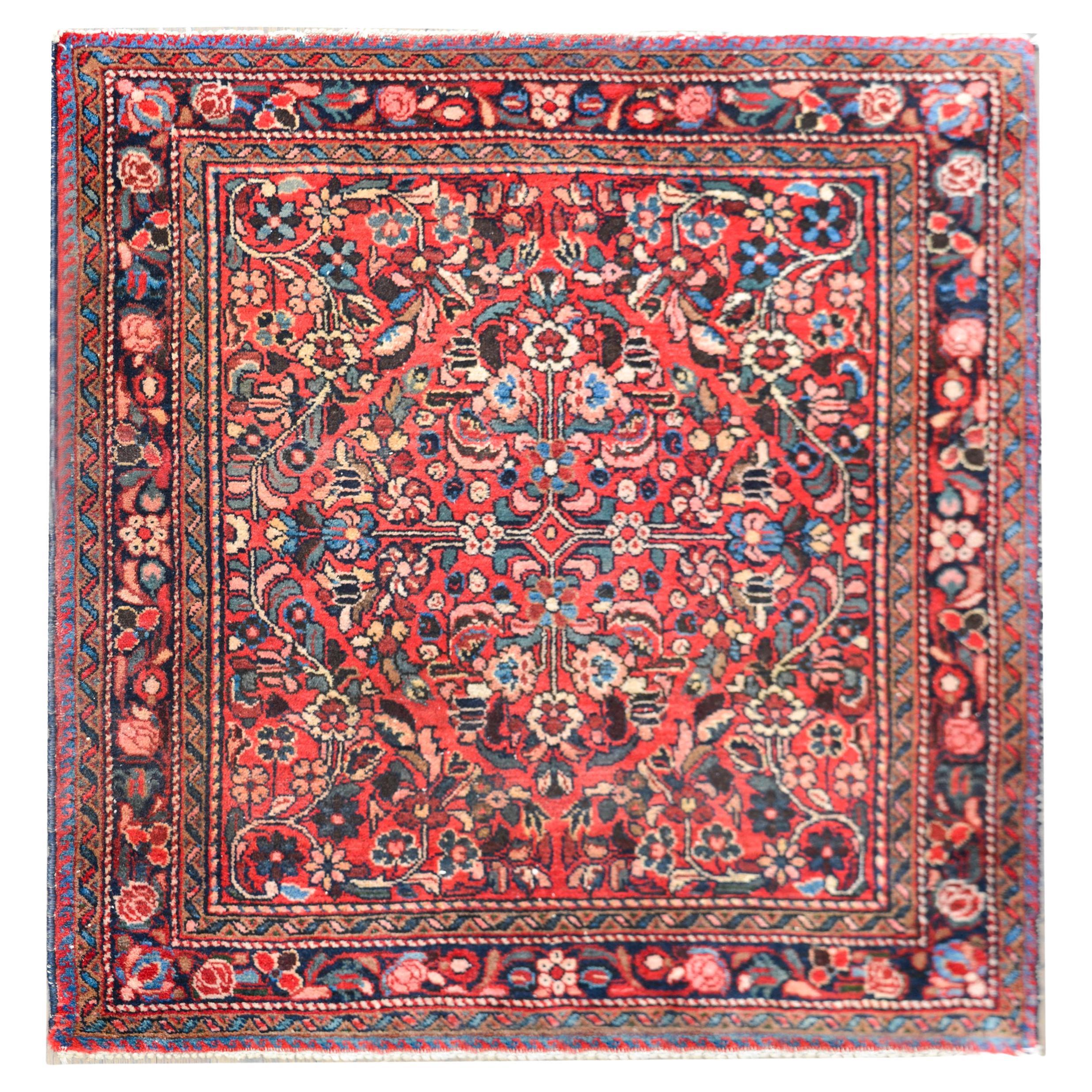 Early 20th Century Persian Lilihan Rug