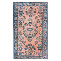 Vintage Early 20th Century Persian Lilihan Rug