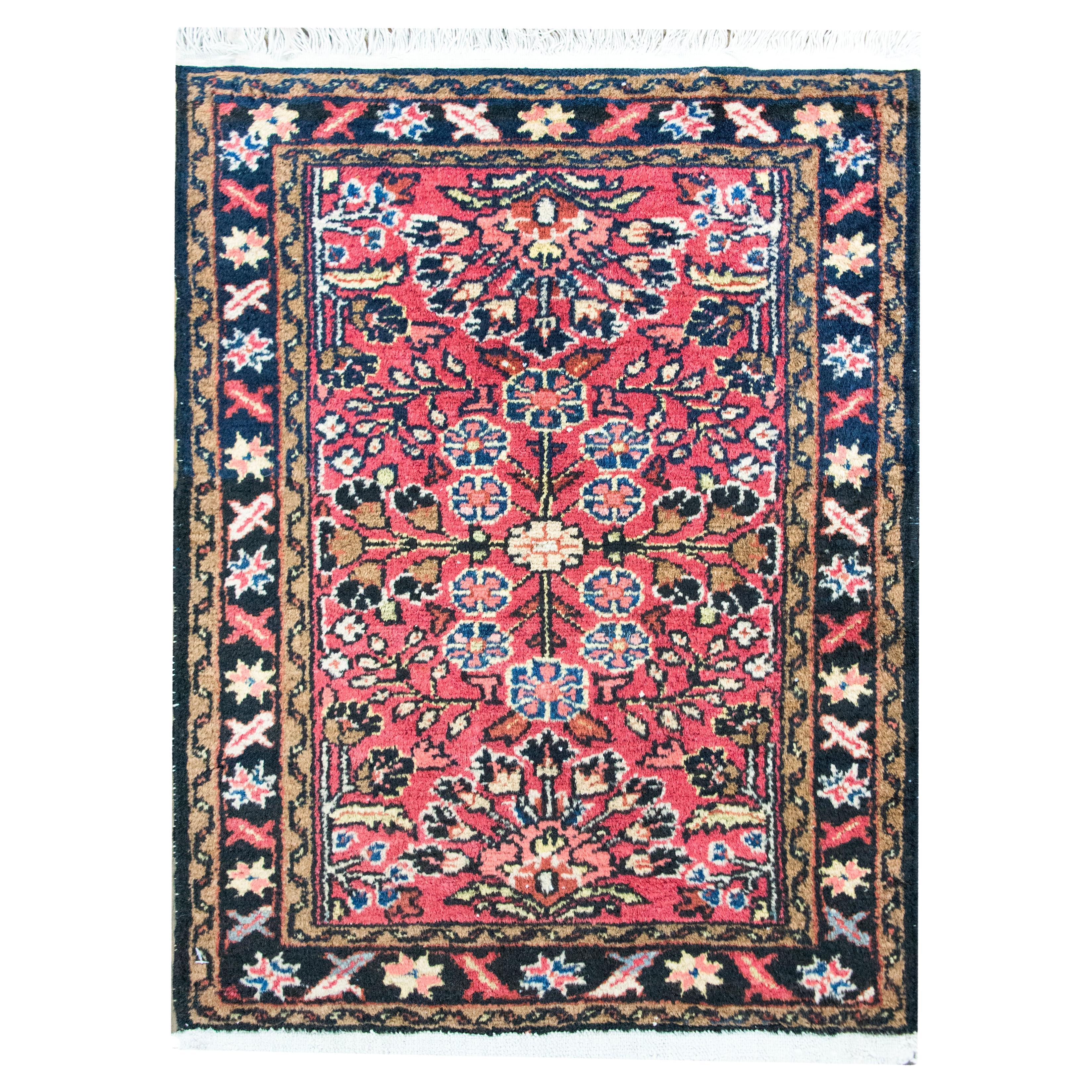 Early 20th Century Persian Lilihan Rug