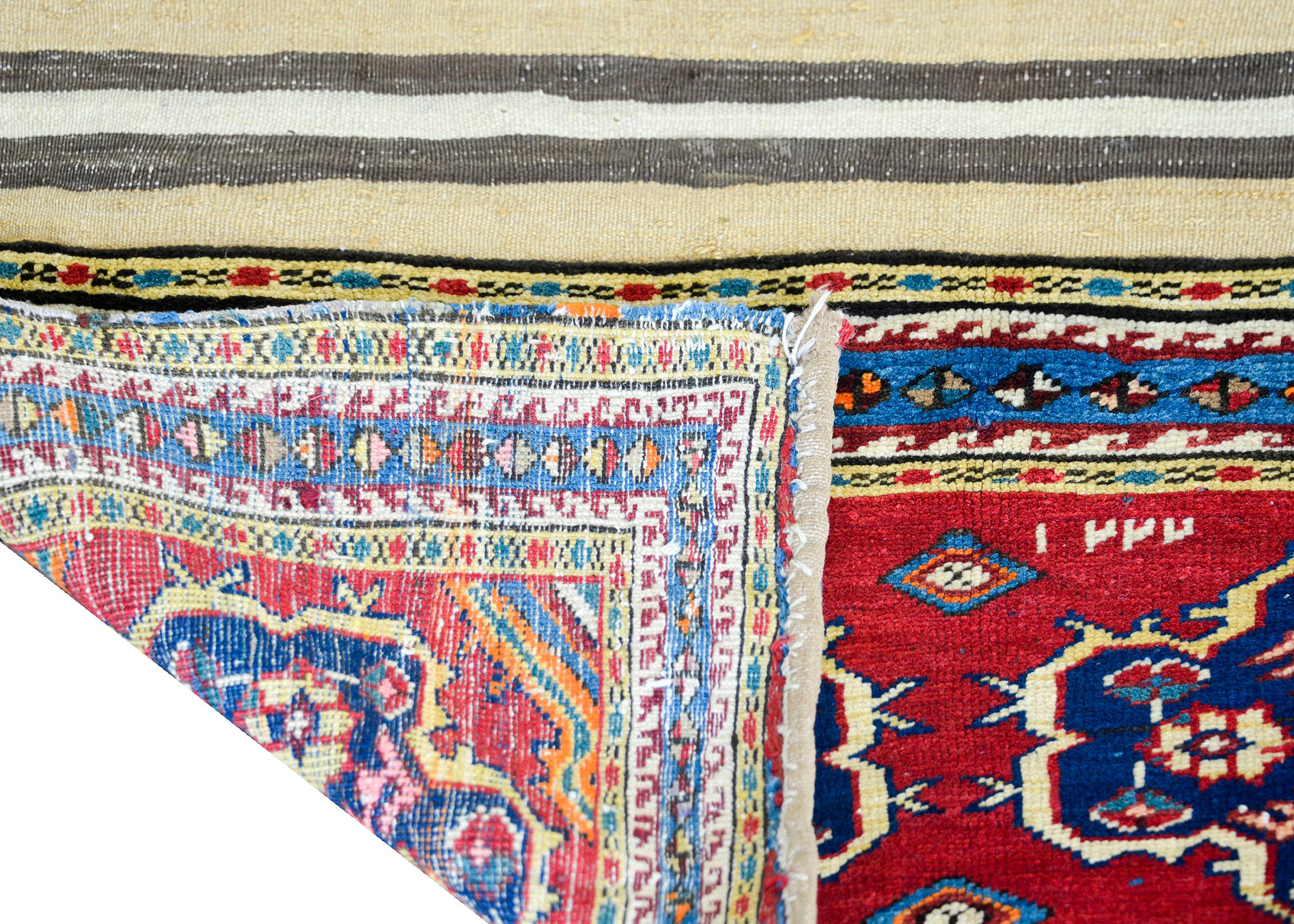 Early 20th Century Persian Lori Horse Blanket For Sale 2