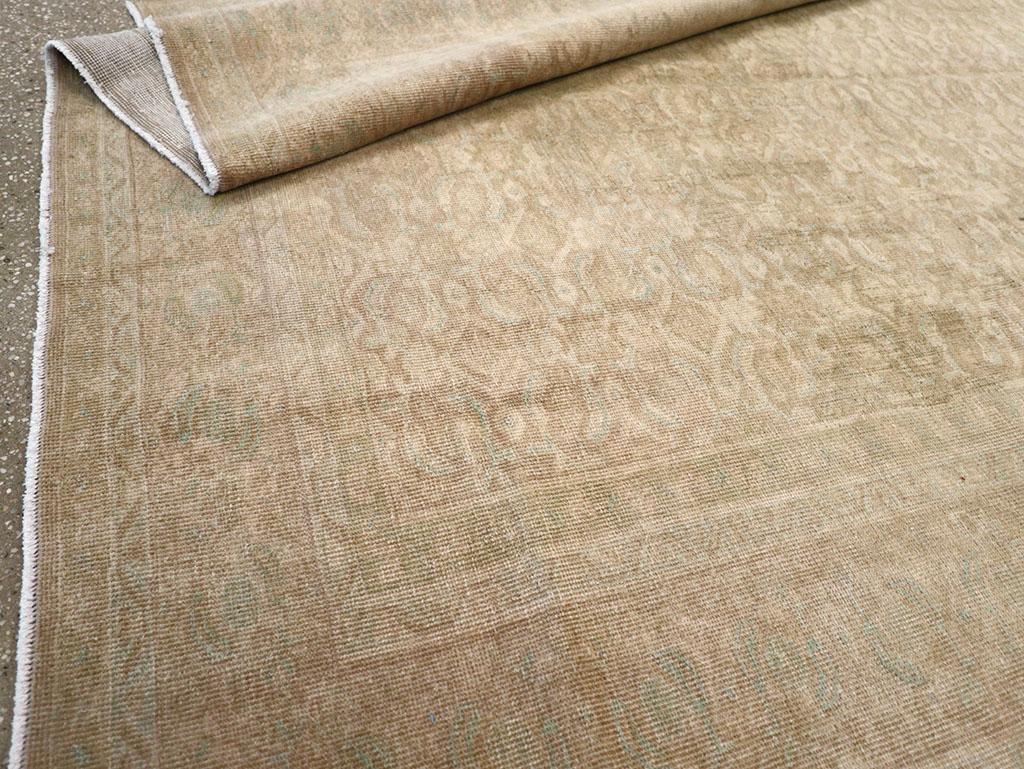 Early 20th Century Persian Mahal Accent Carpet (Wolle) im Angebot