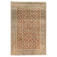 Early 20th Century Persian Mahal Accent Carpet