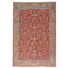 Early 20th Century Persian Mahal Accent Carpet
