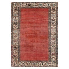 Early 20th Century Persian Mahal Accent Carpet