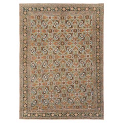 Early 20th Century Persian Mahal Accent Carpet