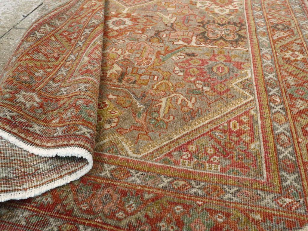 Persischer Mahal-Akzentteppich aus dem frühen 20. (20. Jahrhundert) im Angebot