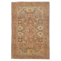 Early 20th Century Persian Mahal Accent Rug