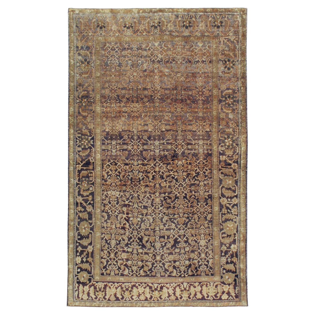 Early 20th Century Persian Mahal Accent Rug