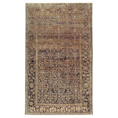 Early 20th Century Persian Mahal Accent Rug