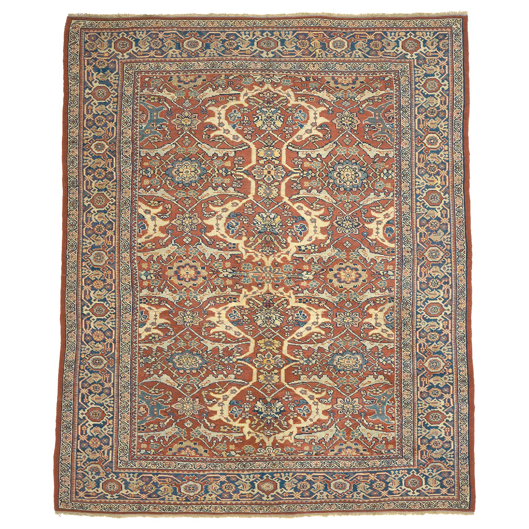 Early 20th Century Persian Mahal Rug