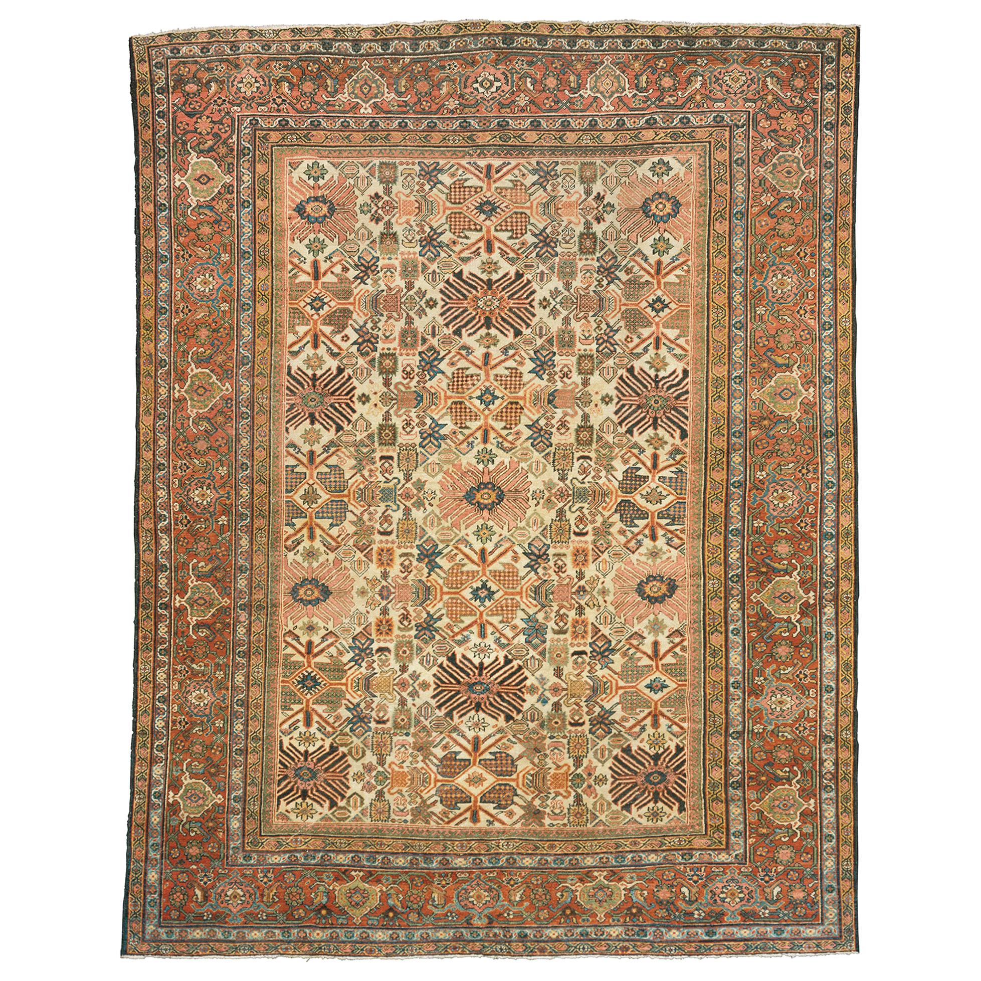 Early 20th Century Persian Mahal Rug