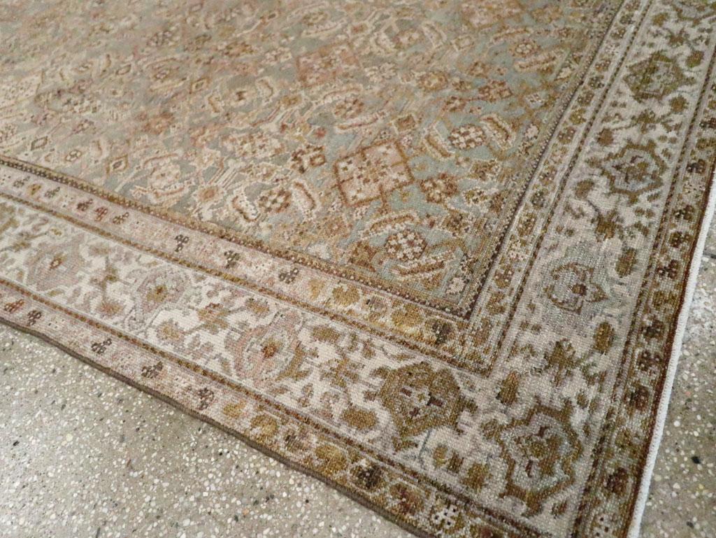 20ième siècle Tapis d'appoint persan Malayer du début du 20e siècle en vente