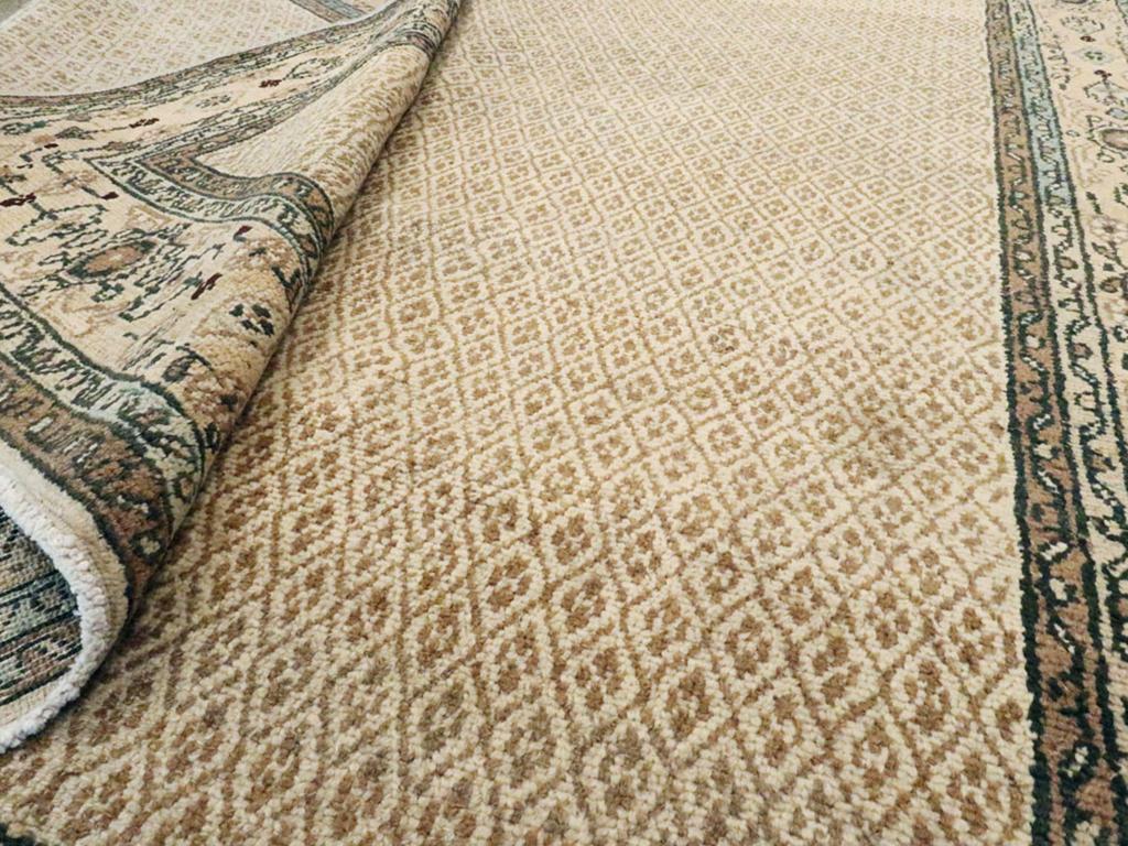 20ième siècle Tapis d'appoint persan Malayer du début du 20e siècle en vente