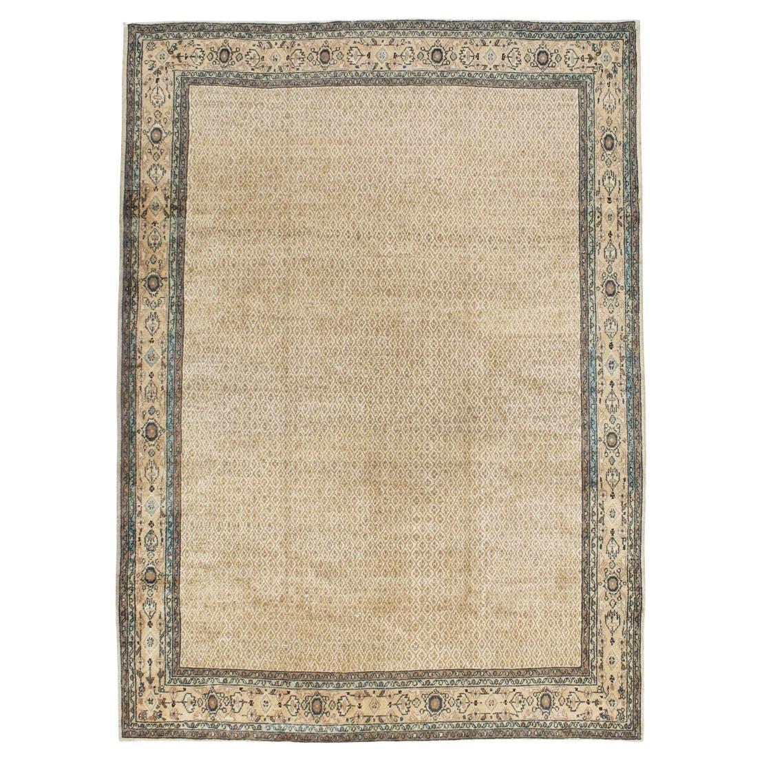 Tapis d'appoint persan Malayer du début du 20e siècle en vente