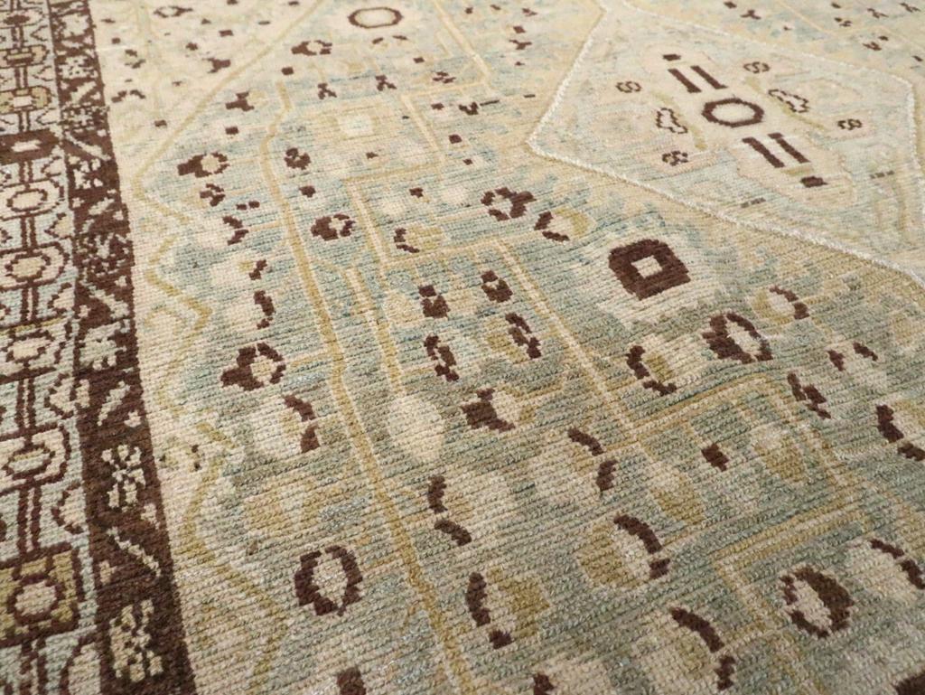 Persiano Early 20th Century Persian Malayer Accent Rug in vendita
