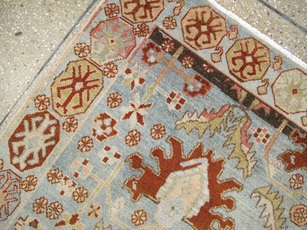 Noué à la main Tapis d'appoint persan Malayer du début du 20e siècle en vente