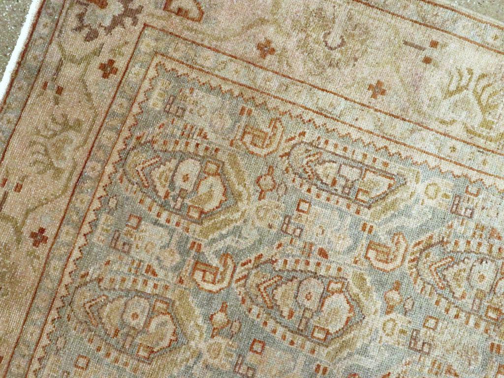 Annodato a mano Tappeto d'accento persiano Malayer dei primi del Novecento in vendita