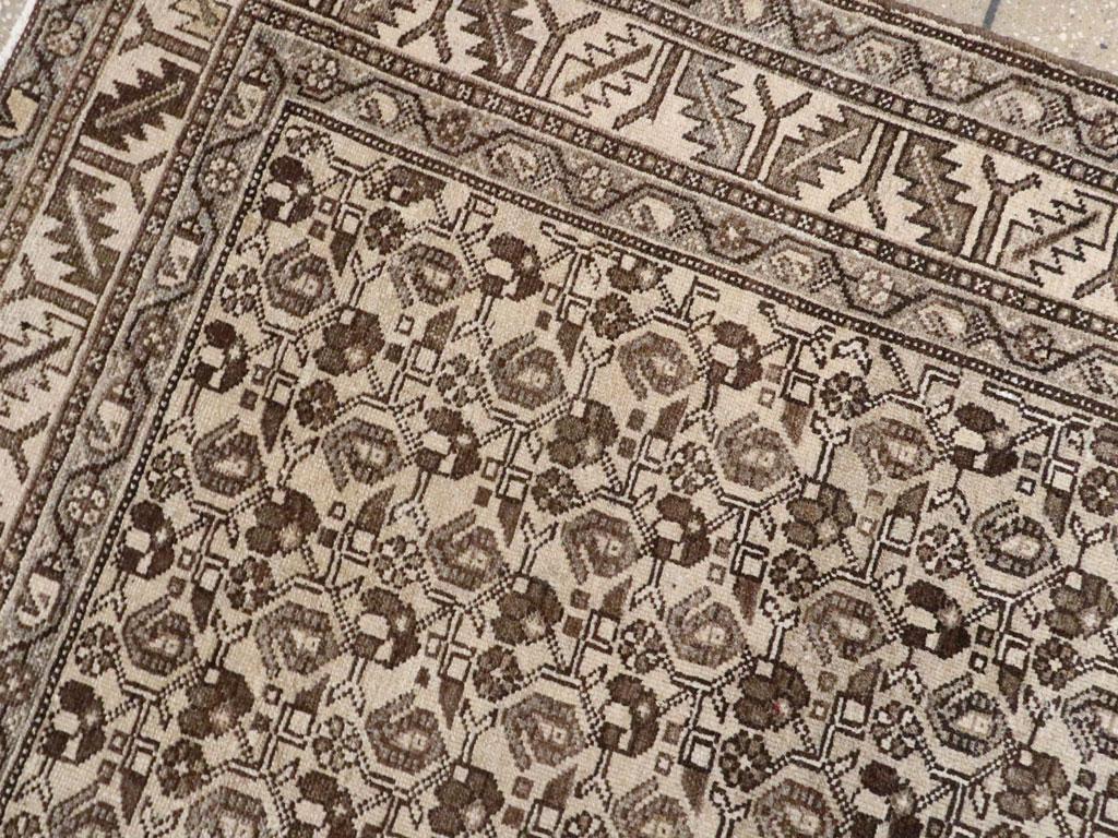 Noué à la main Tapis d'appoint persan Malayer du début du 20e siècle en vente