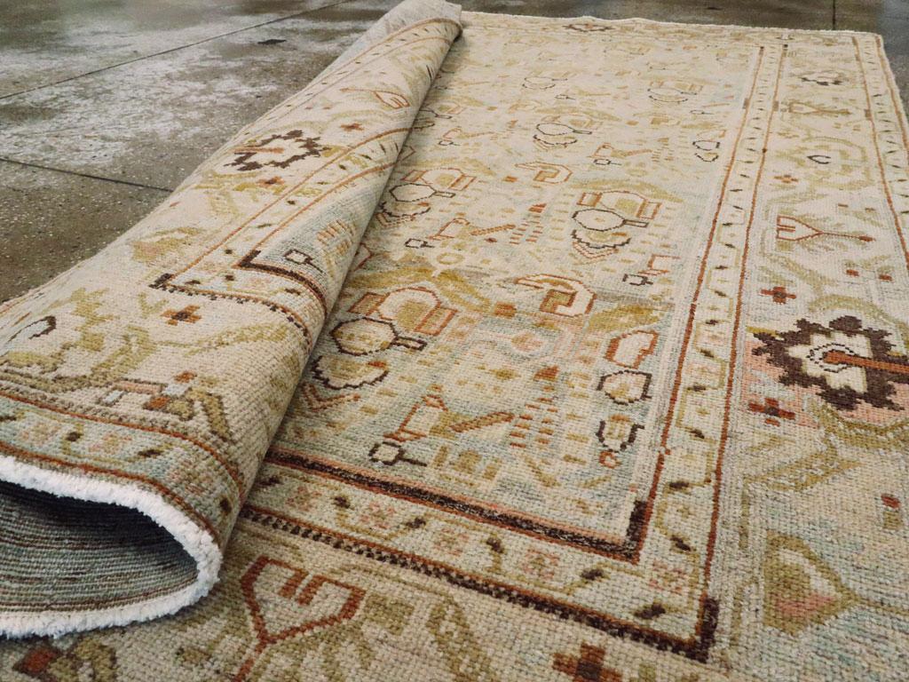 Alfombra de acento persa Malayer de principios del siglo XX Lana en venta