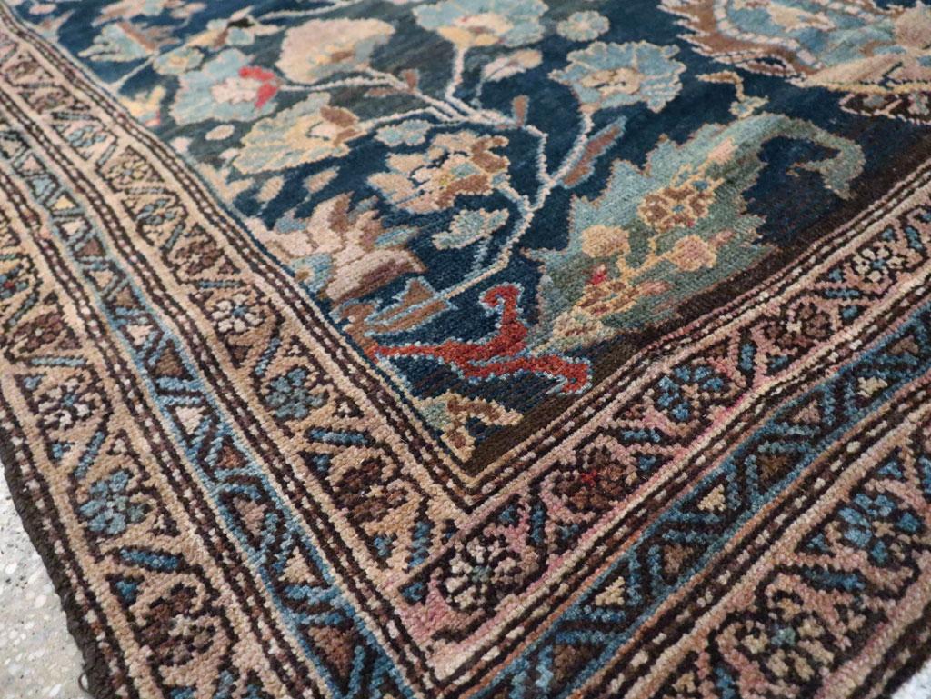 20ième siècle Tapis d'appoint persan Malayer du début du 20e siècle en vente