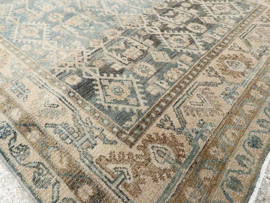 Alfombra de acento persa Malayer de principios del siglo XX Lana en venta
