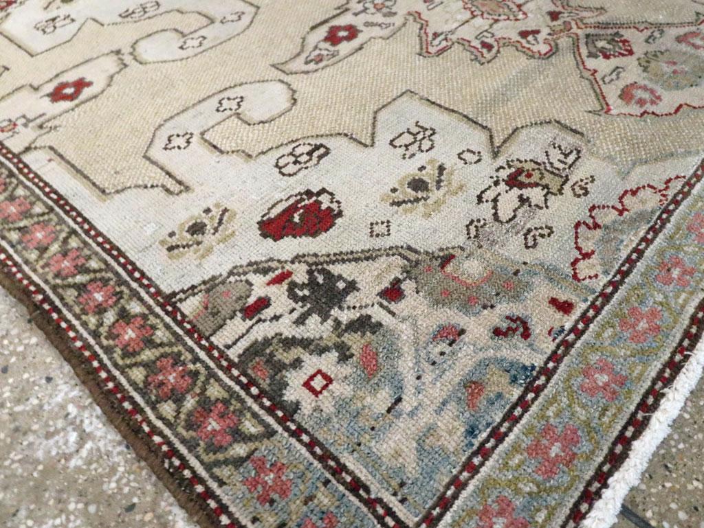 Alfombra de acento persa Malayer de principios del siglo XX Lana en venta