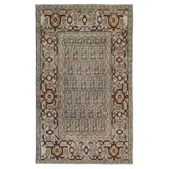 Early 20th Century Persian Malayer Accent Rug