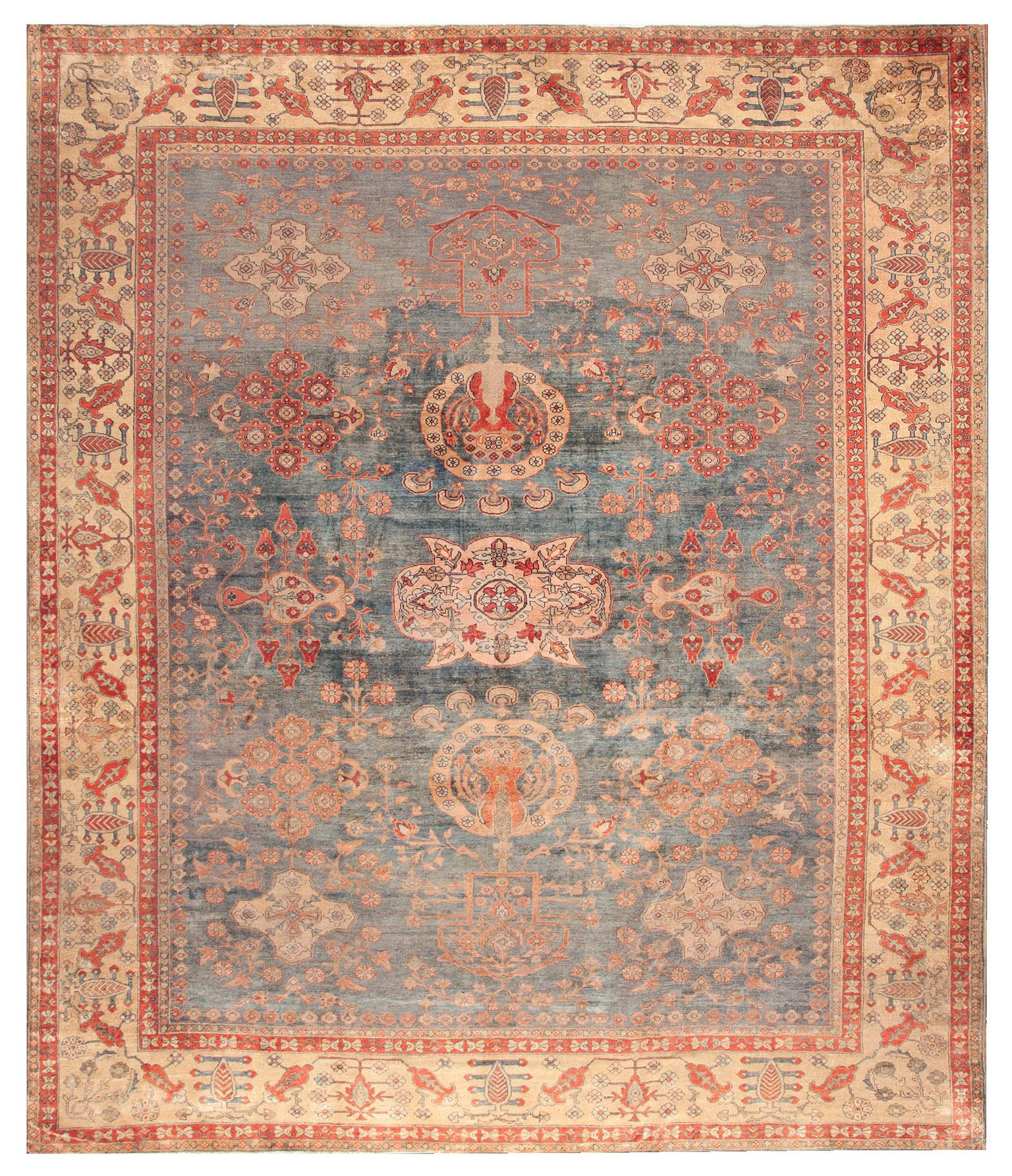 Alfombra Persa Malayer de principios del siglo XX ( 11' x 12'8