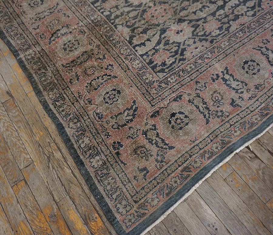Hand-Knotted Early 20th Century Persian Malayer Carpet 8' 10
