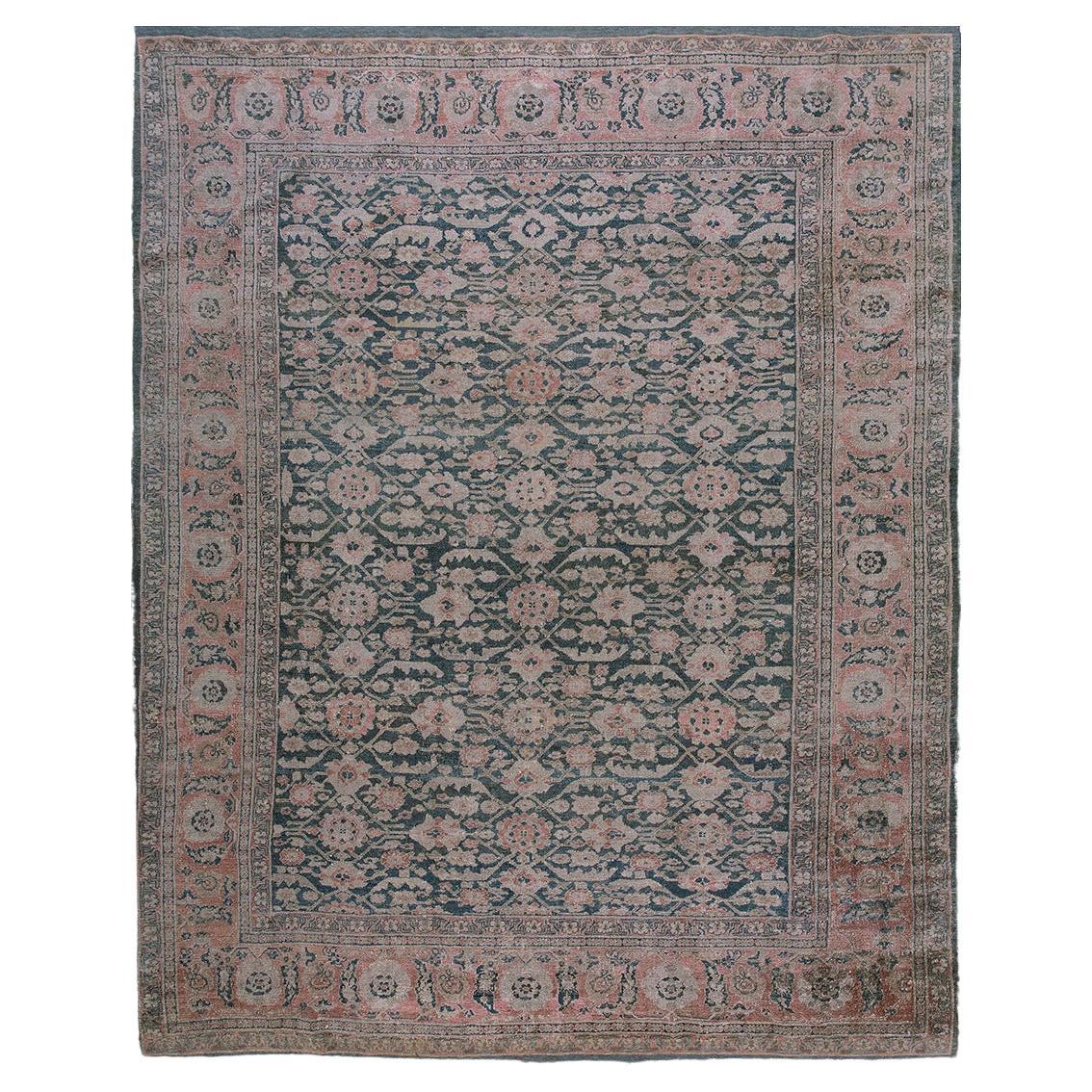 Early 20th Century Persian Malayer Carpet 8' 10" x 11' 3" For Sale