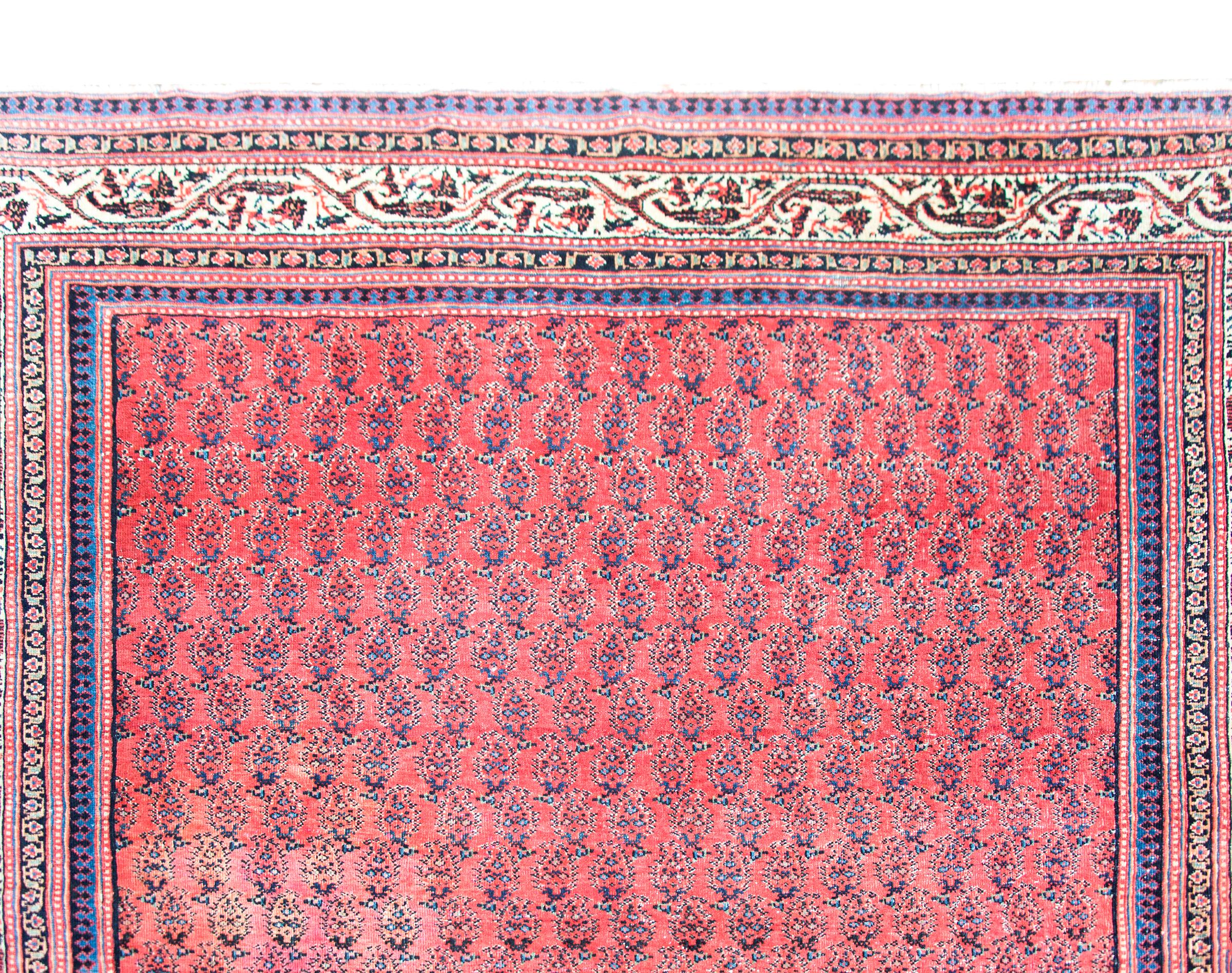 Early 20th Century Persian Malayer Rug For Sale 5