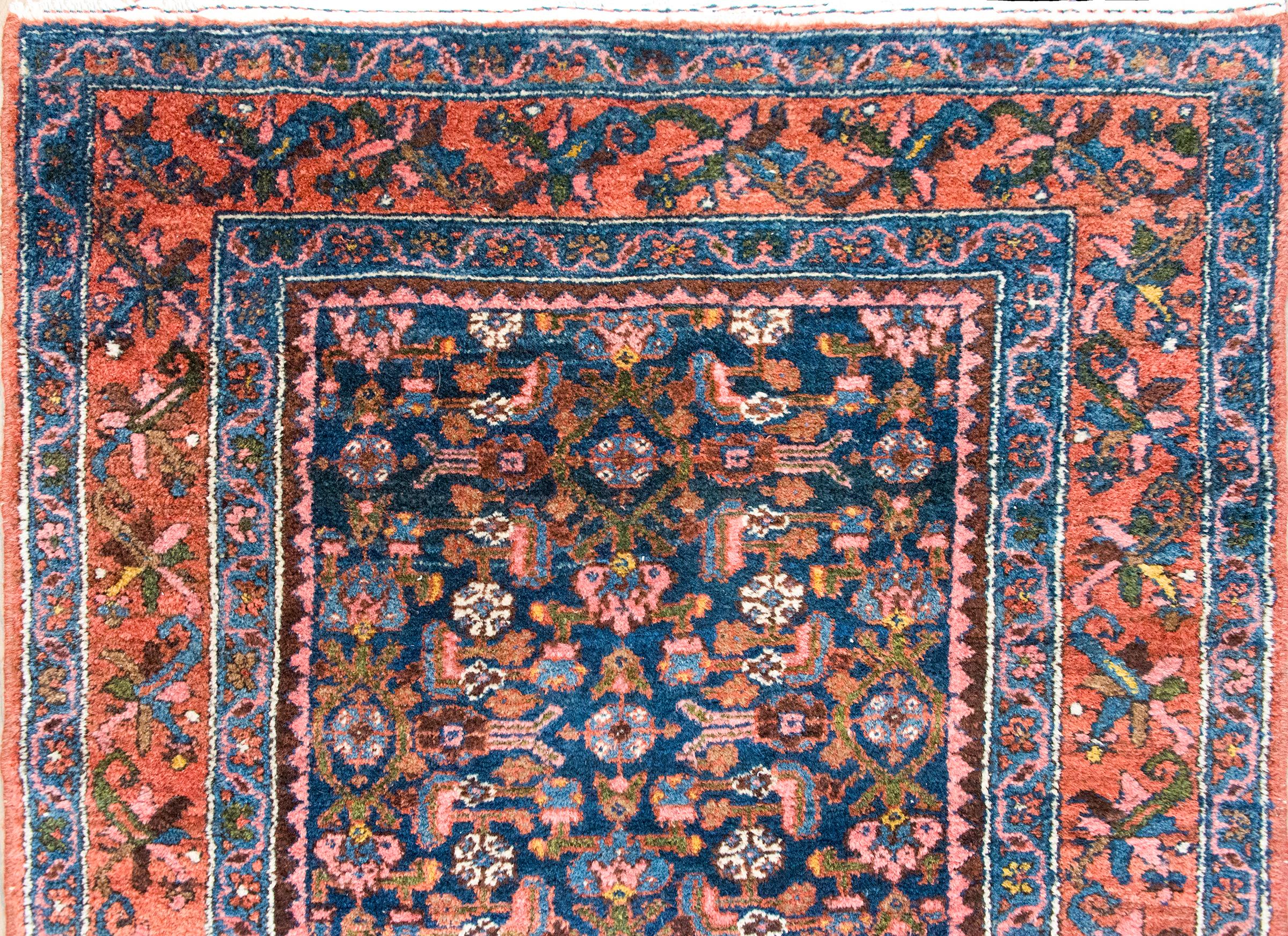 Alfombra persa Malayer de principios del siglo XX en venta 3