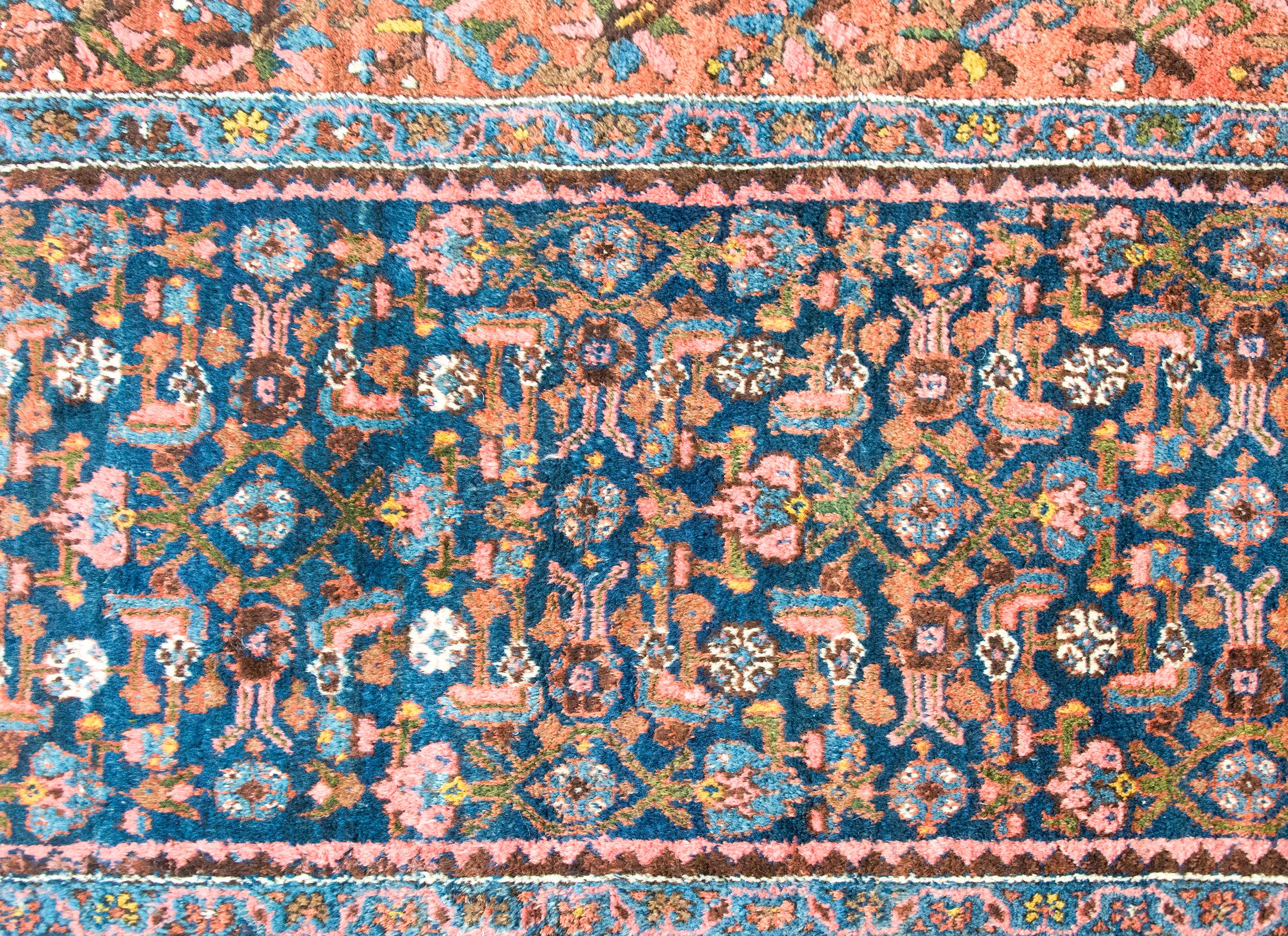Alfombra persa Malayer de principios del siglo XX en venta 4