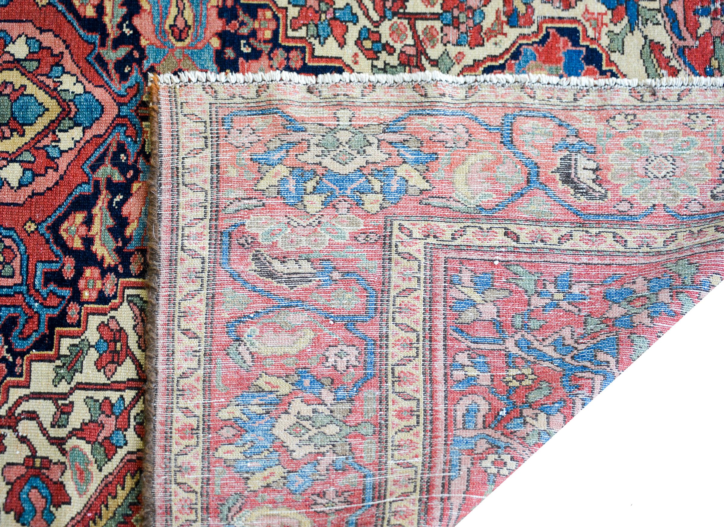 Early 20th Century Persian Malayer Rug For Sale 7