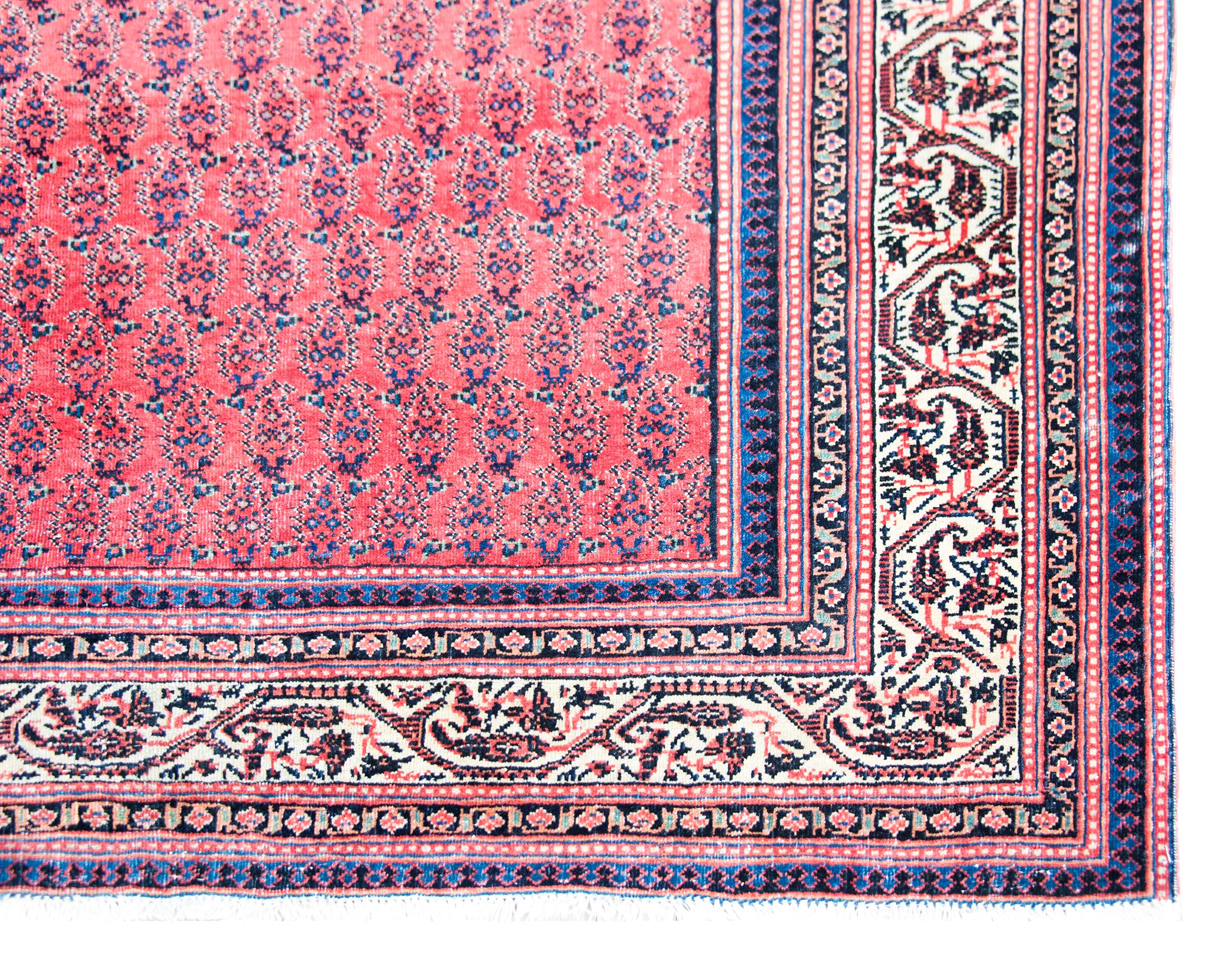 Early 20th Century Persian Malayer Rug For Sale 8