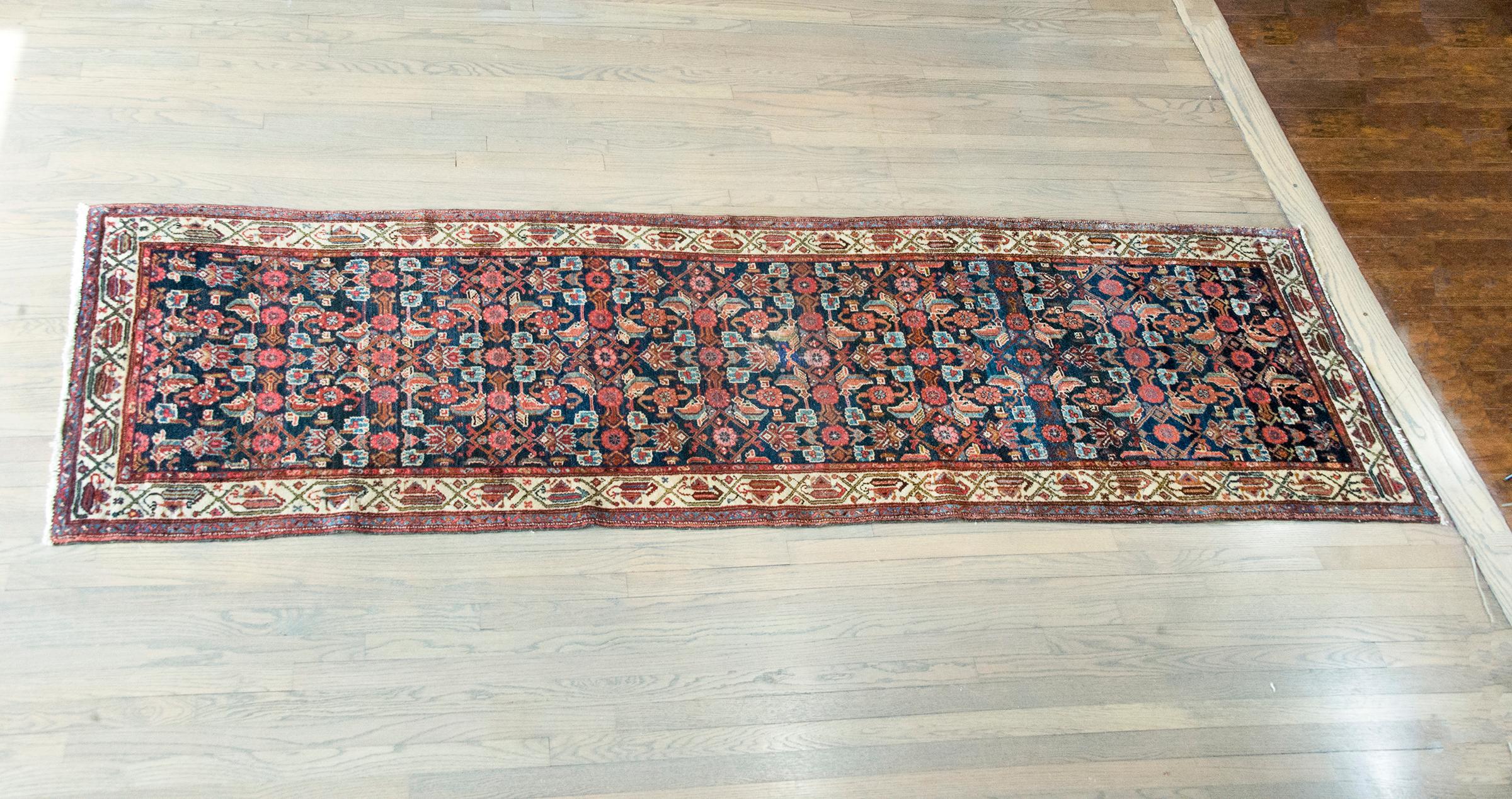Alfombra persa Malayer de principios del siglo XX en venta 8