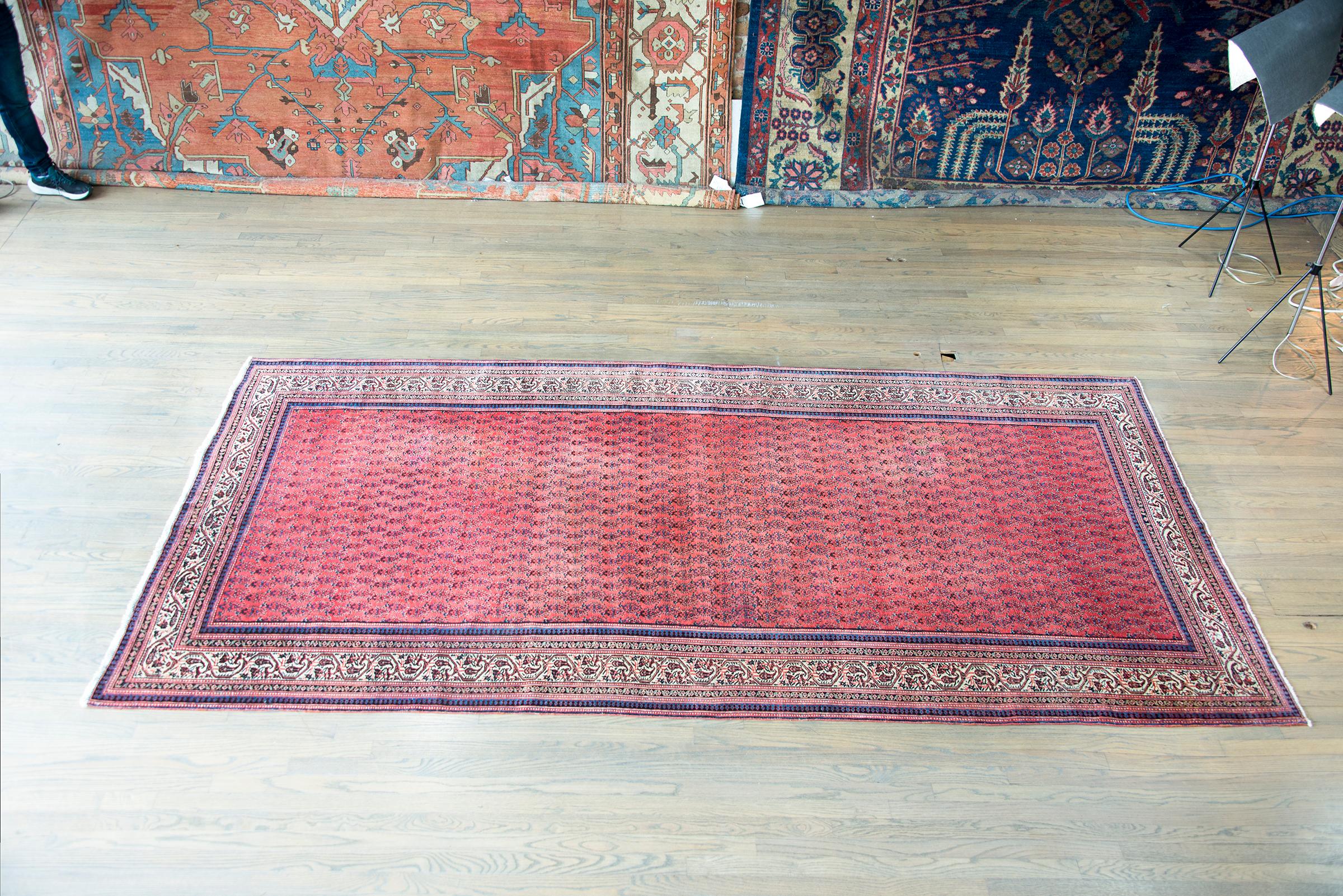 Early 20th Century Persian Malayer Rug For Sale 10