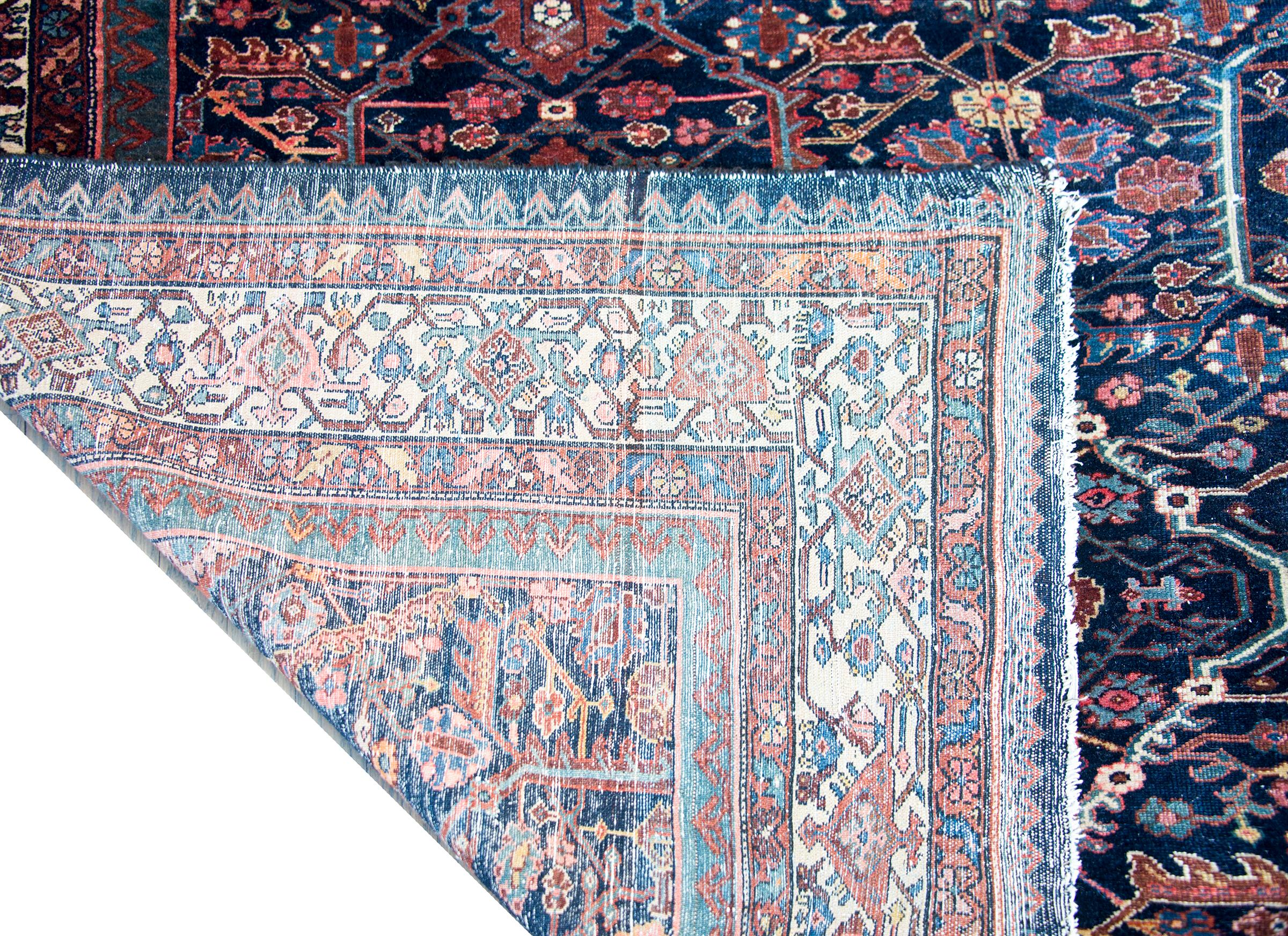 Early 20th Century Persian Malayer Rug For Sale 11
