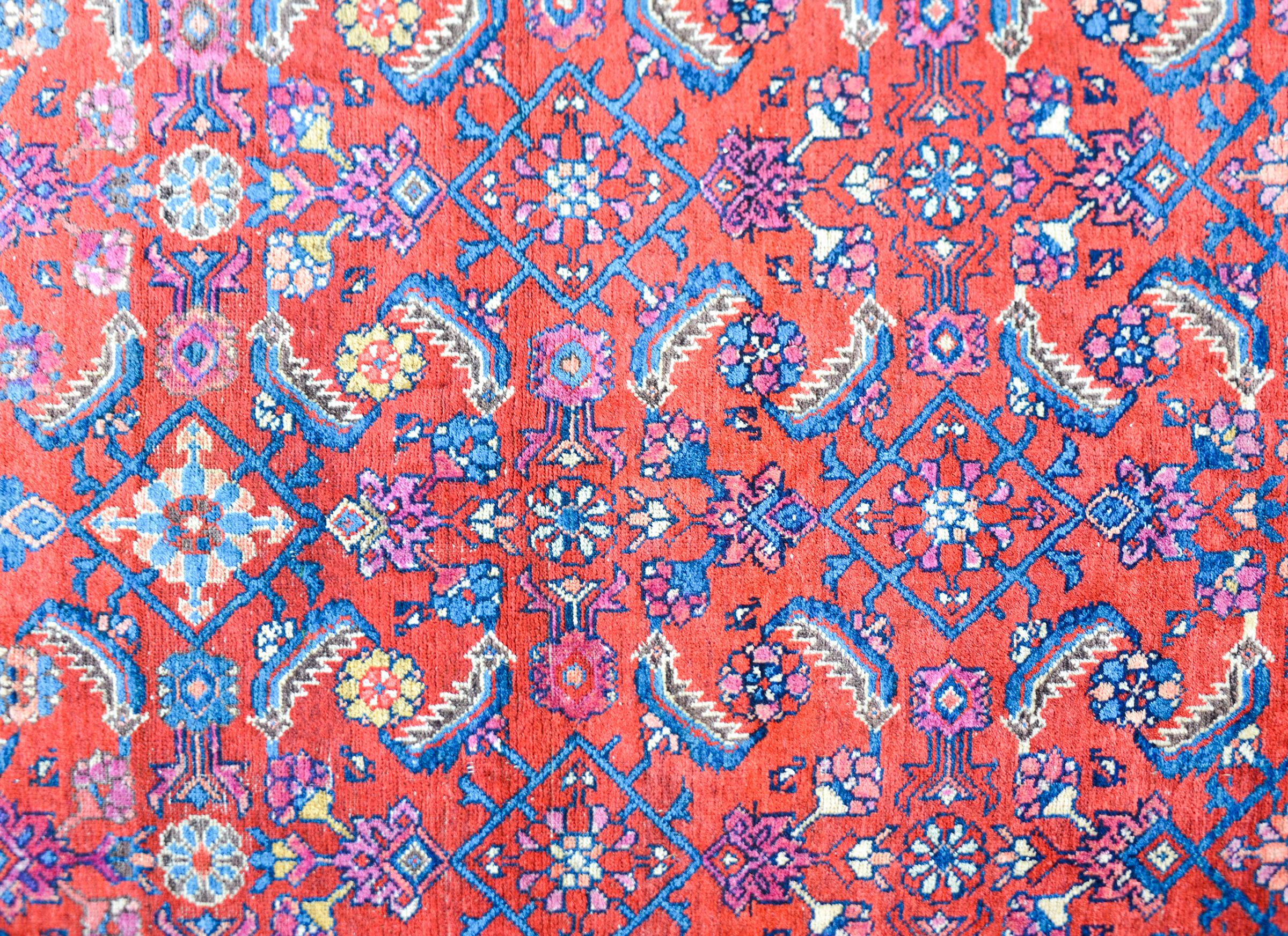 Persischer Malayer-Teppich des frühen 20. Jahrhunderts (Handgeknüpft) im Angebot