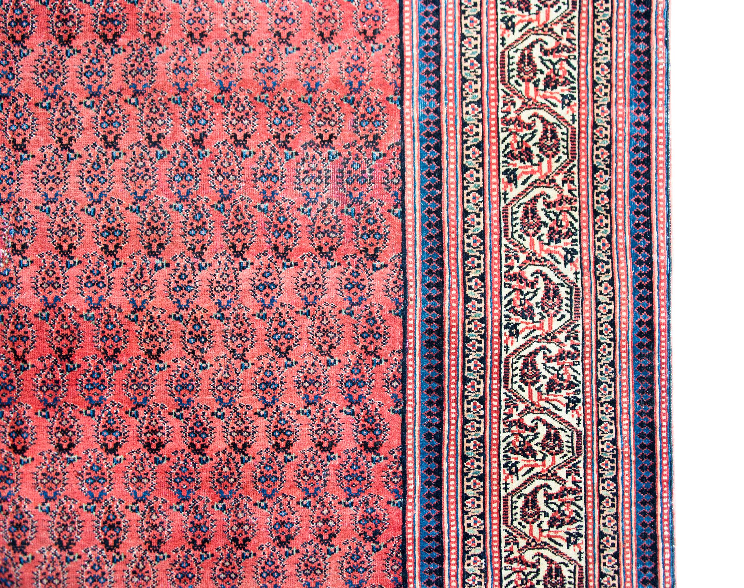 Wool Early 20th Century Persian Malayer Rug For Sale